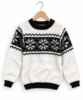 Handmade baby woollen chest design full sleeves sweater